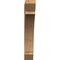 Ekena Millwork Thorton Slat Rough Sawn Bracket, Western Red Cedar, 6"W x 38"D x 38"H BKT06X38X38THR06RWR - alternate 2
